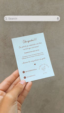 Card Agradecimento Grande 9x15cm - COM O SEU LOGO - CDP9X15