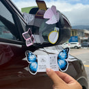 Cartão Divulgação Criativa para carro - Borboleta - *Personalizado*