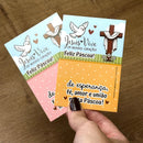 Cartão Para Bis - Feliz Páscoa - Jesus Vive