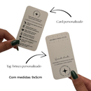 Sacolinha - 15cm - COM SEU LOGO - SD