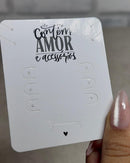 Tag Conjunto Colar Trio Brinco e Anel - Contém Amor e Acessórios