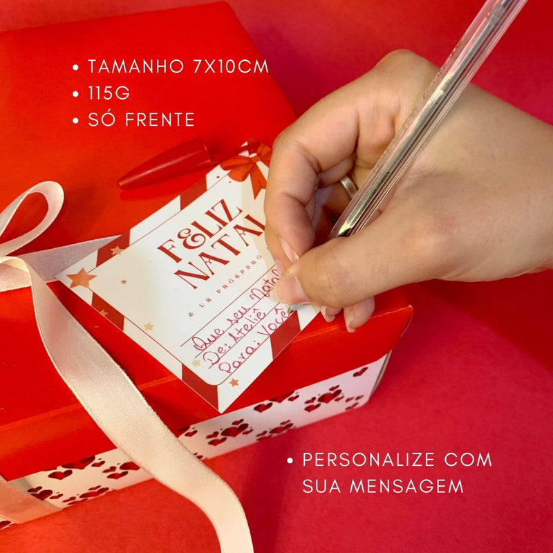 Card 7x10cm 115g - NATAL