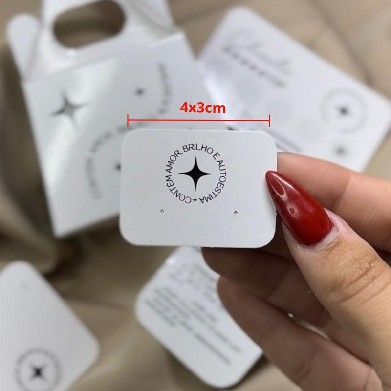 Kit Tag Economica com Embalagem Economica - Básico - Pronta Entrega