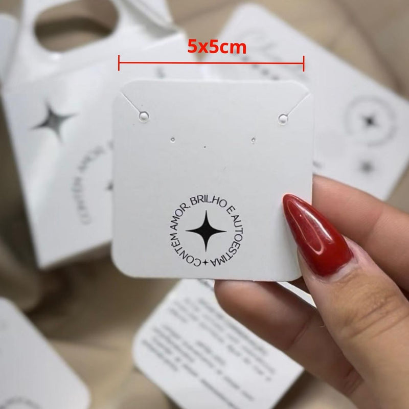 Kit Tag Economica com Embalagem Economica - Básico - Pronta Entrega