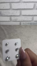 Tag Trio Mini Branca - 25un