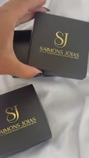 Caixinha com Tampa Personalizada 9x9x2,5cm cm - COM O SEU LOGO E HOTSTAMP