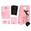Combo - COM SEU LOGO - Tag, Sacolinha, Cartinha e Adesivo