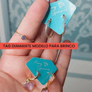 Conjunto de Tag Diamante com Brinde - 5000un - TD