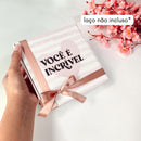 Caixa BIG - COM SEU LOGO - 15X15X4CM - CXQG