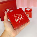 Embalagem Quadrada Natal