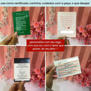 Combo - COM SEU LOGO - Tag, Sacolinha, Cartinha e Adesivo