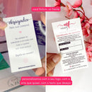 Card - COM SEU LOGO - 9x5cm - CC