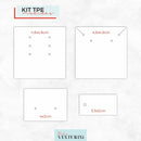 Combo - COM SEU LOGO - Tag, Caixinha, Cartinha e Adesivo