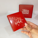 Embalagem Quadrada Natal