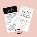 Card - COM SEU LOGO - 9x5cm - CC